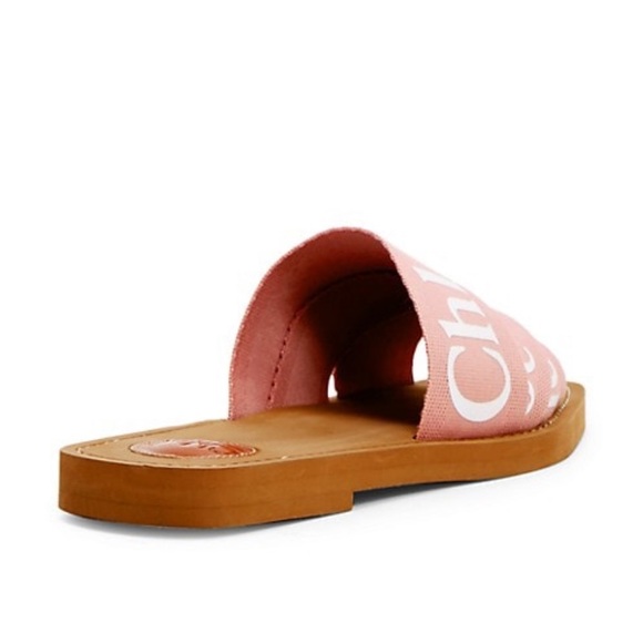 Chloe Logo Slide Sandal Size 8 - Picture 2 of 7